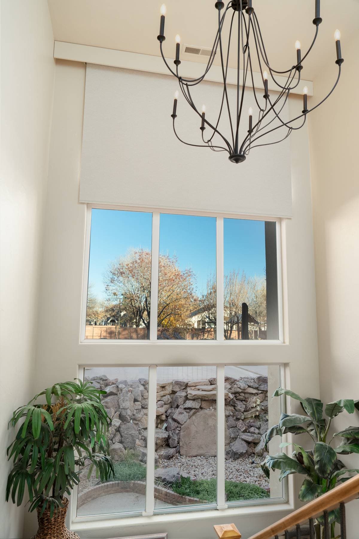 EZ Lift cordless blinds on a home window